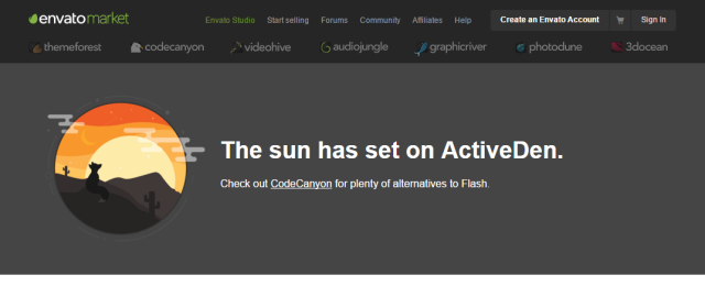 envato marketからActiveDenが閉鎖されて焦っています。 envato marketからActiveDenが閉鎖されて焦っています。