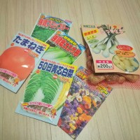新しい種が届く 新しい種が届く