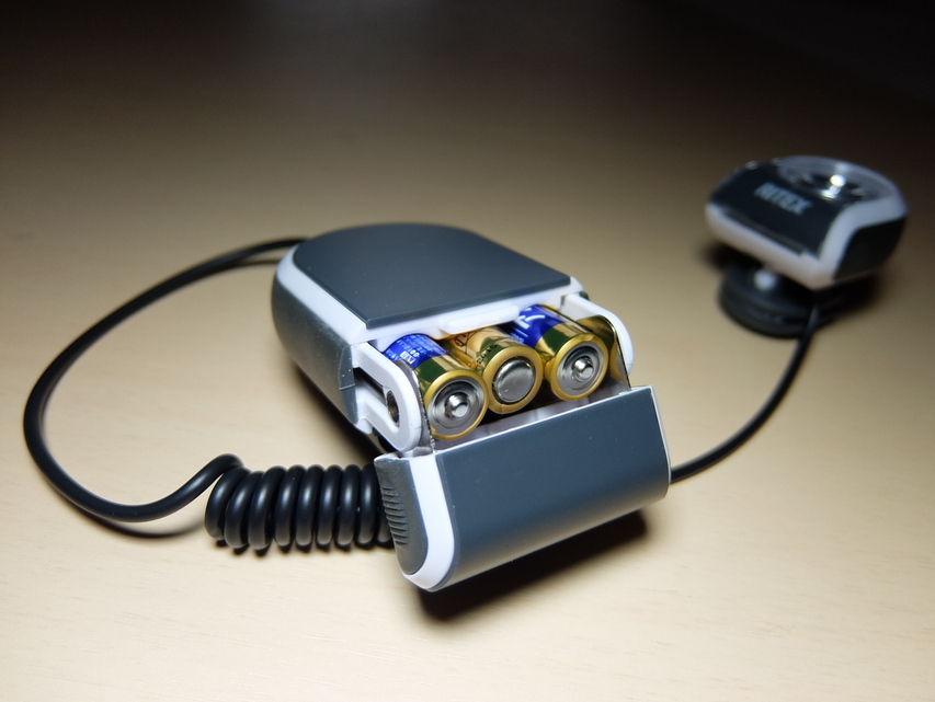 クリップライト電池