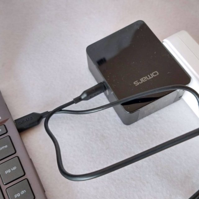実は不安だったOmarsのUSB Type-C充電器、ちゃんとしてた。 実は不安だったOmarsのUSB Type-C充電器、ちゃんとしてた。